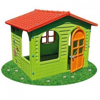 Spielhaus Kinderspielhaus mit Terrasse XXL für drinnen und Draußen